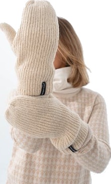Twentyfour Aurora Ana Strikkevott Beige ONE SIZE Twentyfour Aurora Ana Strikkevott Beige ONE SIZE