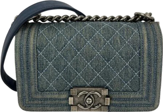 Chanel Vintage Dame Blå