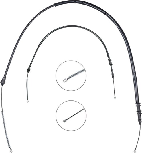RIDEX 124C1248 Tautrekk håndbremse RIDEX 124C1248 Tautrekk håndbremse