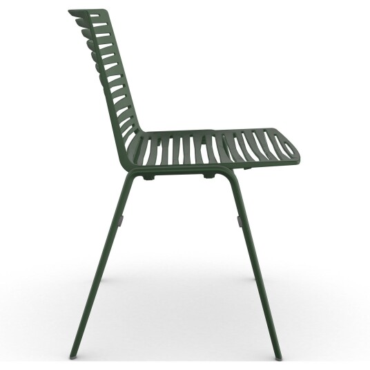 Fast Zebra spisestol Dark Green