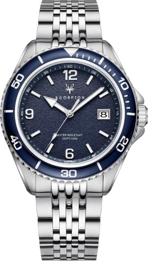 Scorpion Lahore LH-891 - Herre - 41 mm - Analog - Kvarts urverk - Safirbelagt mineralglass