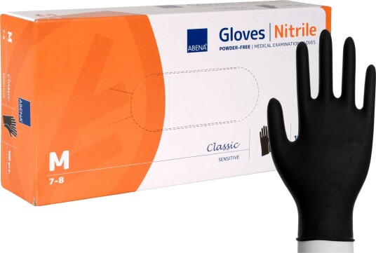 ABENA Nitrilhandske Black 100-pack ABENA Nitrilhandske Black 100-pack