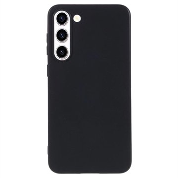 Samsung Galaxy S23 5G Mot Fingeravtrykk Matte TPU-deksel Svart
