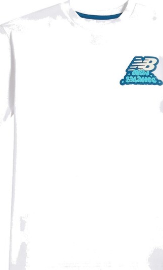 New Balance T skjorte     Merkelapp Bright White   New Balance   14 15 år (164 170)   T skjorte   Hvit