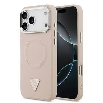 Guess iPhone 17 Pro Triangle Logo-deksel - MagSafe-kompatibel - Rosa