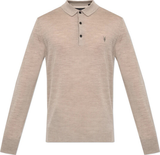 AllSaints Herre Strikkevarer Beige M,