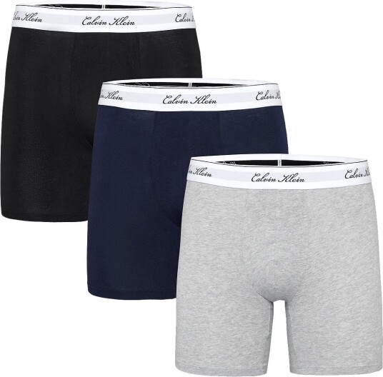 Calvin Klein Boxer Brief 3Pk   Black   XXL