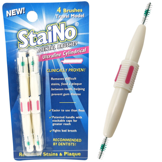 StaiNo Interspace Brushes RØD Ultrafin sylindrisk