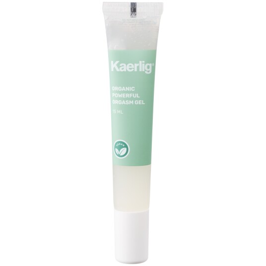 Kaerlig Økologisk Kraftig Orgasme Gel 15 ml - Clear