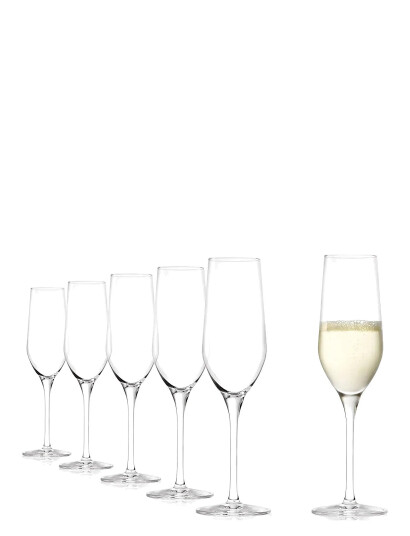 Stölzle Lausitz Sekt Glas Ultra 18,5Cl. 6 Stk - Nude - 18.5 CL