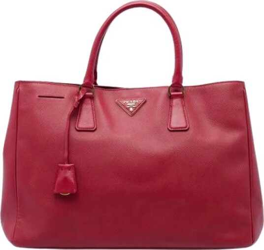 Prada Vintage Dame Pre owned Rød ONE SIZE,