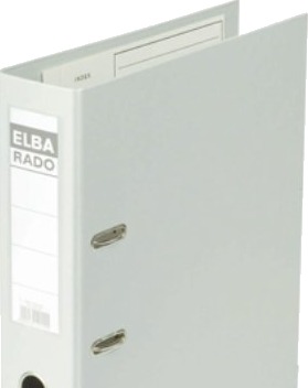 Elba Rado Plast A4 Grå 500 Ark 80 Mm 1 Stykker