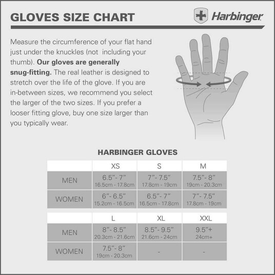 Harbinger Shield Protect Treningshansker Dame Blå M Harbinger Shield Protect Treningshansker Dame Blå M