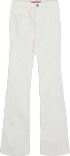 Designers Remix Jeans Bennett Flare Jeans Cream Designers Remix 14 år 164 Jeans Hvit