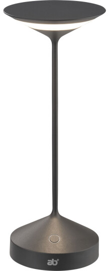 Ab+ Tempo LED bordlampe 28 cm 2,5W antrasitt