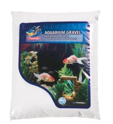 Sand Sablo Akvariegrus Hvit 4Kg