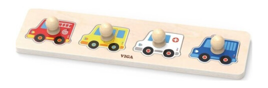 Viga Viga 44535 Det Første Puslespillet Med Håndtak Biler