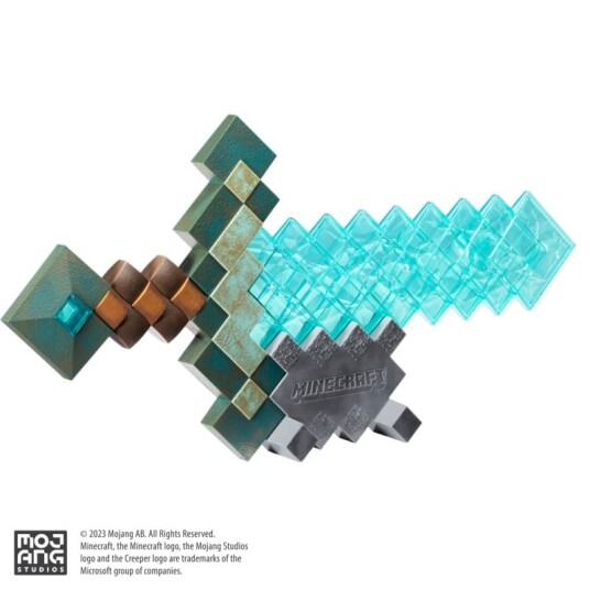Noble Collection Minecraft Diamantsverd Samlerreplika 50 cm