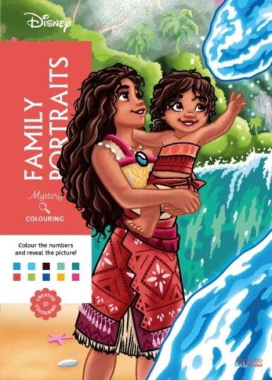 Mystery Colouring   Family Portraits