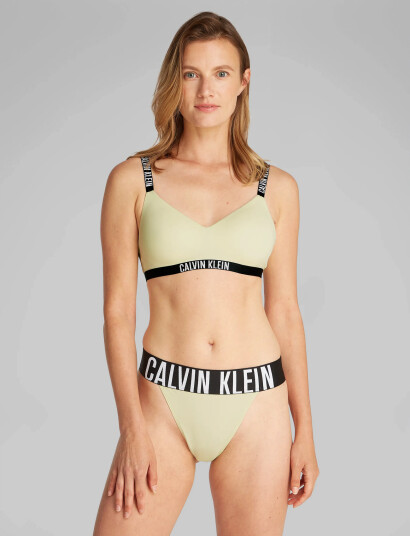 Calvin Klein Lghtly Lined Bralette Green S