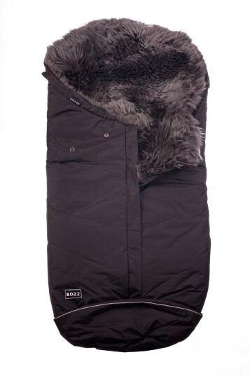 Bozz Lammeskinnspose Langhåret Black/Grey Bozz Lammeskinnspose Langhåret Black/Grey