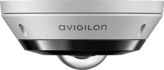 Avigilon Fisheye Dome Overvåkningskamera H5A 8mp 1/1.8" Cmos Wdr 1,4mm Microsd