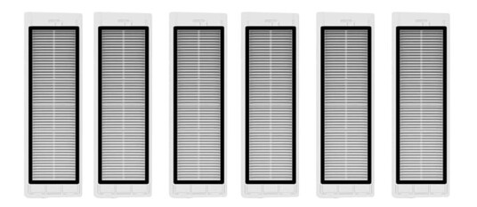 INF Støvsugerfilter for Xiaomi Roborock S5/S5 MAX/S6/S6 Maxv/S60/S65 6 pakning