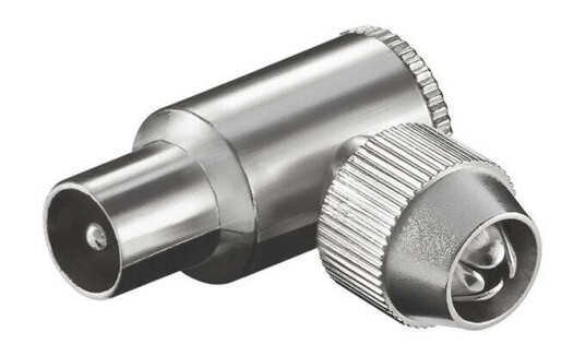 Pro Antenna plug 90 Metal - Male