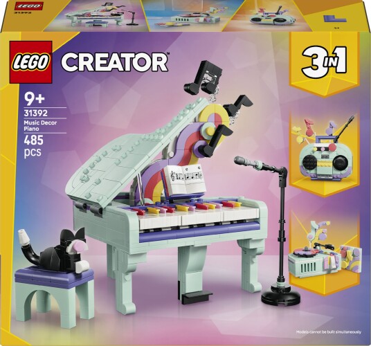 Lego Dekorativt Flygel Med Katt
