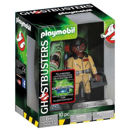 Playmobil Ghostbusters Collection Figure Winston Zeddemore 70171