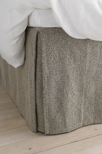 Ellos Home Sengekappe Altro i bouclé høyde 60 cm Grå
