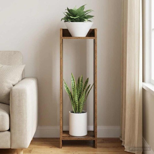 vidaXL Planteholder Gammelt tre 30 x 30 x 100 cm Konstruert tre vidaXL Planteholder Gammelt tre 30 x 30 x 100 cm Konstruert tre