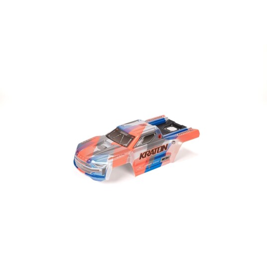 ARRMA ARA-1517 Kraton 6S BLX V6 1/8 Body Blue/Orange
