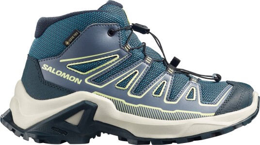Salomon Junior"s X Ultra Mid GORE TEX Grisaille/Spellbound/Butterfly 39