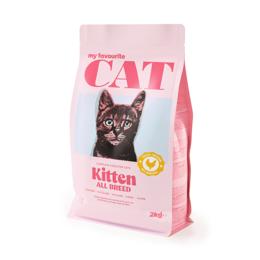 My Favourite Cat Kylling Tørrfôr for Kattungar 2 kg