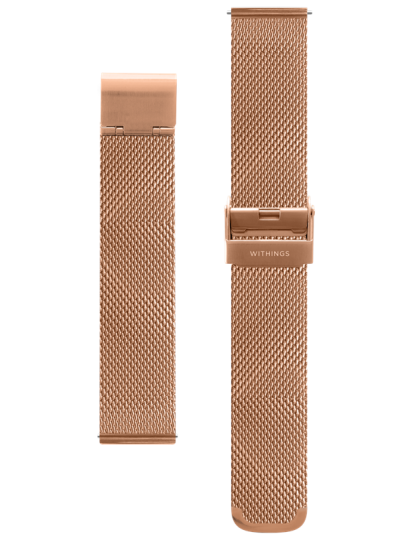 Withings Metal Wristband Milanese Rose Gold  18 mm