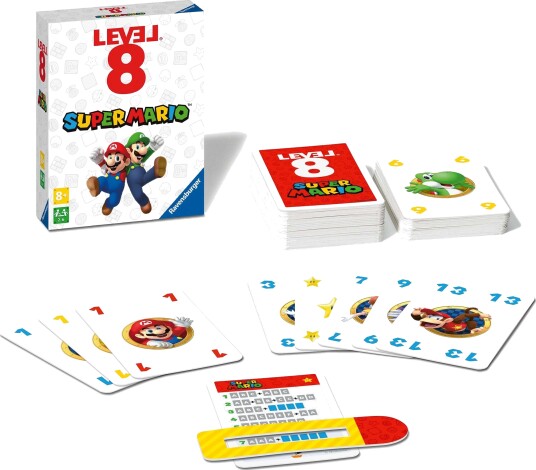 Ravensburger Super Mario Level 8 Barnespill for 2-6 Spillere - Flerspråklig