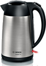 Bosch DesignLine Vannkoker TWK3P420 1.7L 2400W Rustfritt Stål/Svart