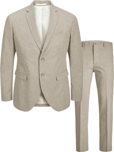 Jack and Jones Junior Riviera lin pendress Beige