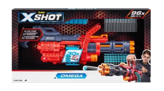 X-Shot Excel Omega Foam Dart Blaster 98 Dart