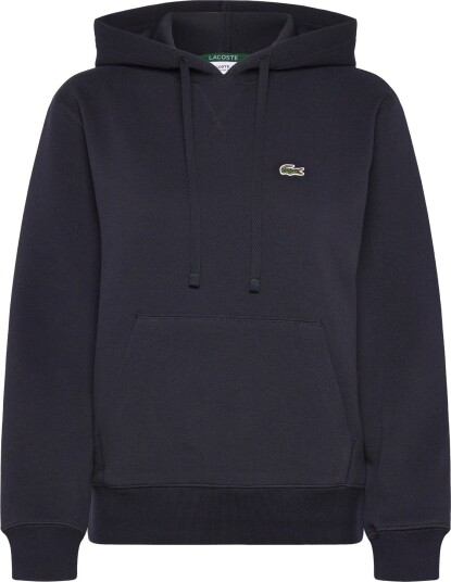 Lacoste Relaxed Fit Piqué Hoodie   Navy   34