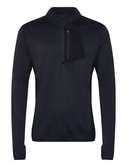 Björn Borg Borg Fleece Midlayer - Navy - XXL Björn Borg Borg Fleece Midlayer - Navy - XXL