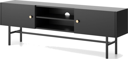 Francisca TV-benk 155 cm - Svart