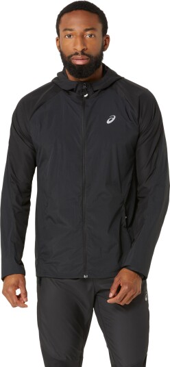 Asics Men"s Road Packable Jacket Performance Black S