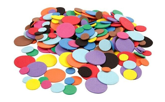 Creativ Company Foam molds Rounds 300pcs.
