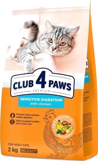 Club4L Sensitive Digestion Tørrfôr 2 kg Club4L Sensitive Digestion Tørrfôr 2 kg