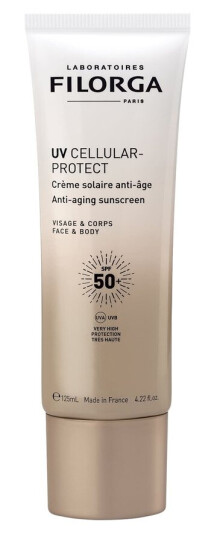 Filorga UV Cellular-Protect Anti-Aging Solkrem SPF50+ 125 ml for Ansikt og Kropp Filorga UV Cellular-Protect Anti-Aging Solkrem SPF50+ 125 ml for Ansikt og Kropp