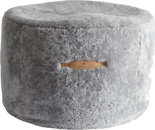 Shepherd Eva Puff Rund 60x40 Carbon