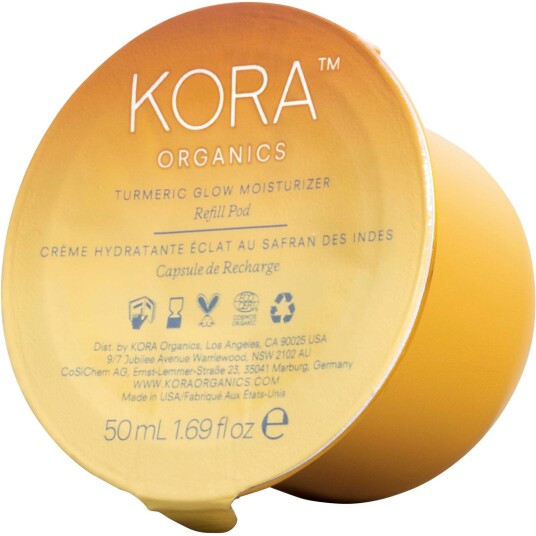 Kora Organics Gurkemeie Glow Fuktighetskrem Refill 50 ml – Vegansk og Økologisk Kora Organics Gurkemeie Glow Fuktighetskrem Refill 50 ml – Vegansk og Økologisk
