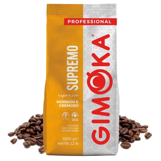 Gimoka Supremo - 1000 g. kaffebønner Gimoka Supremo - 1000 g. kaffebønner